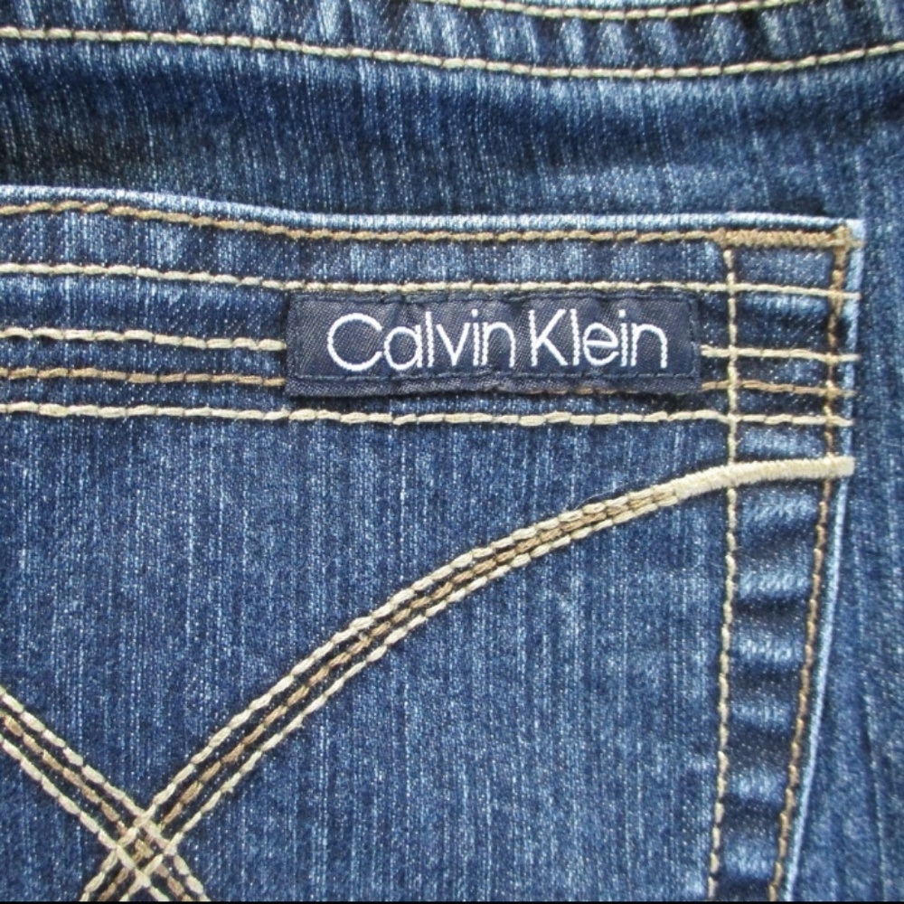 Calvin Klein Flare Jeans Stretch Size 14